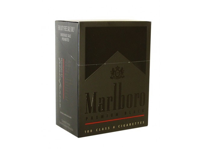 МАЛЬБОРО ПРЕМИУМ БЛЭК ПИНИНФАРИНА (СИНГАПУР) - MARLBORO PREMIUM BLACK PININFARINA 