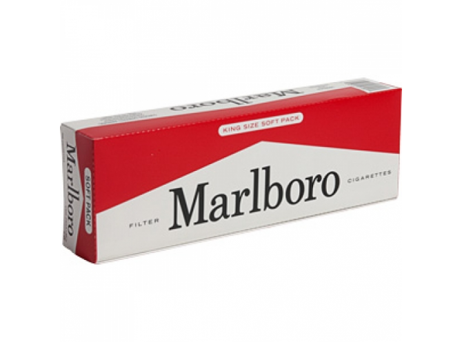 МАЛЬБОРО РЕД (США, МЯГКАЯ ПАЧКА) - MARLBORO RED SOFT (USA)