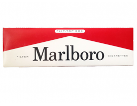 МАЛЬБОРО РЕД (США, ТВЕРДАЯ ПАЧКА) - MARLBORO RED (USA)